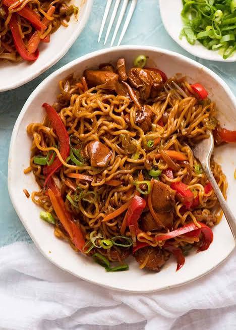 Ramen Chicken Soup Noodles